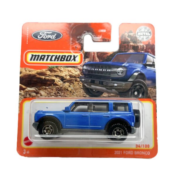 2021 Ford Bronco Blue