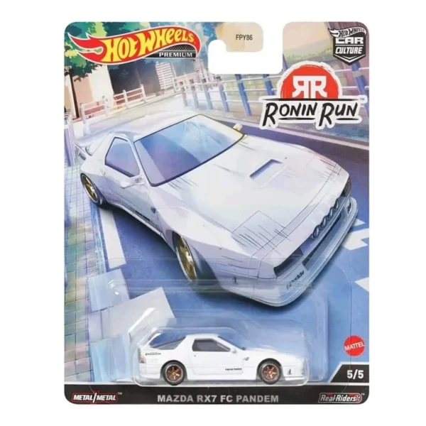 Hot Wheels Premium Mazda RX7 FC Pandem количка – Ronin Run JDM модел во Македонија