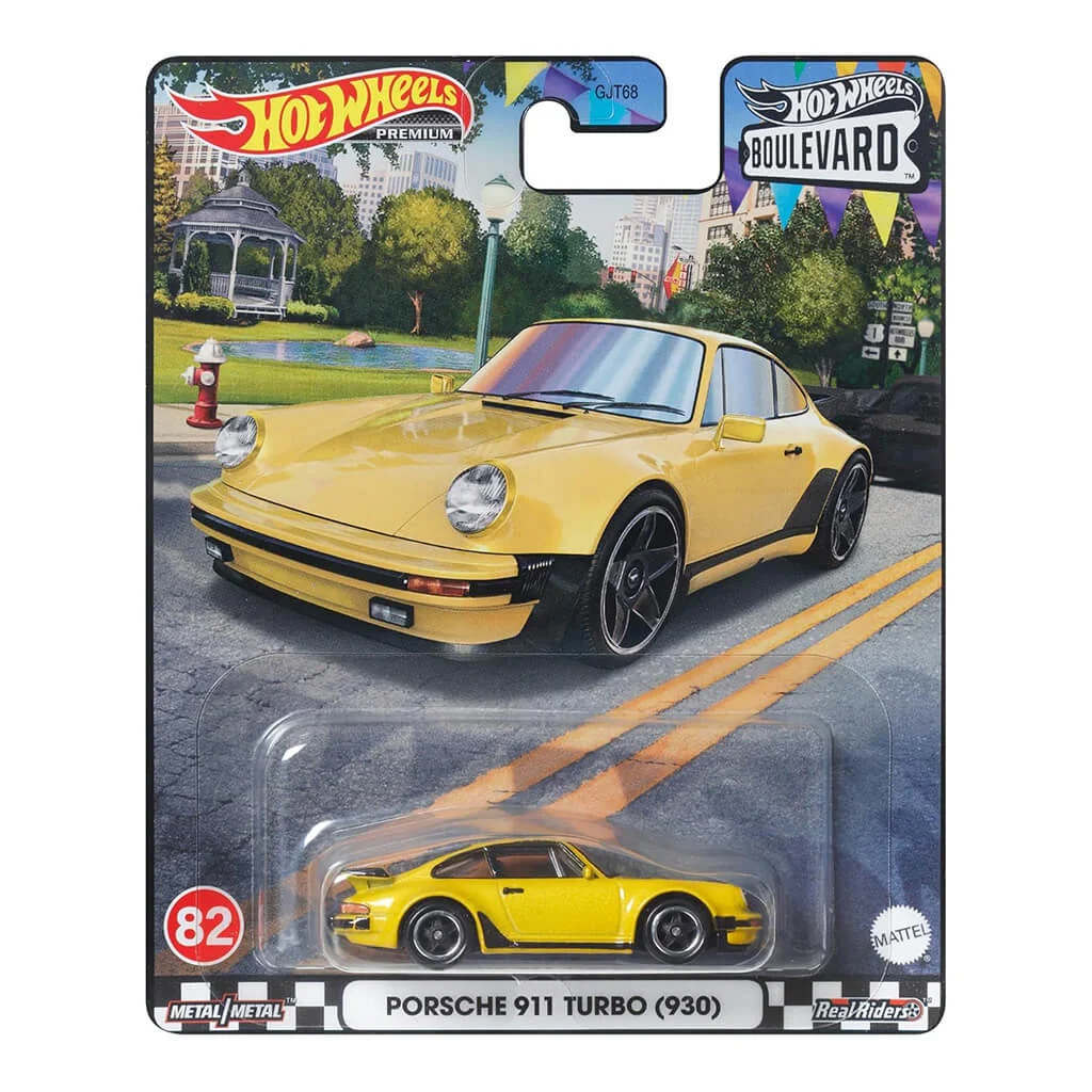 Hot Wheels Premium Porsche 911 Turbo 930 количка – Boulevard модел во Македонија