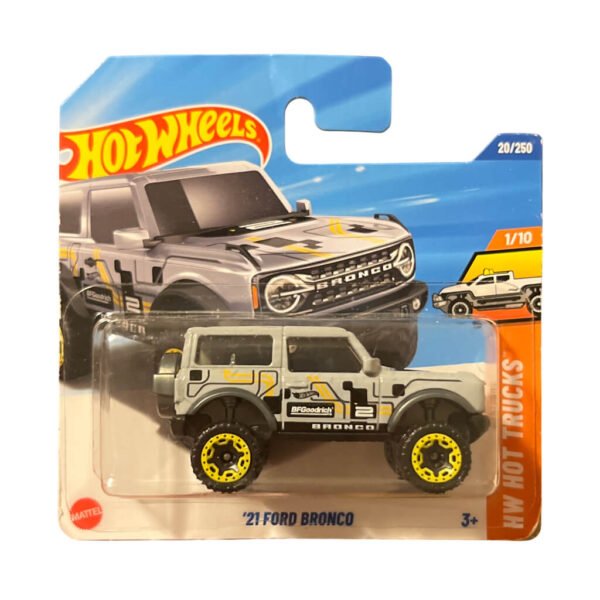 21 Ford Bronco Silver
