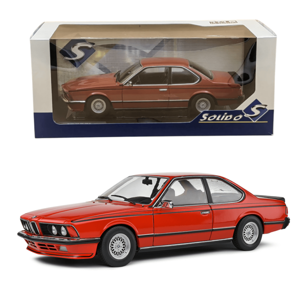BMW 635 CSi 1984 Red