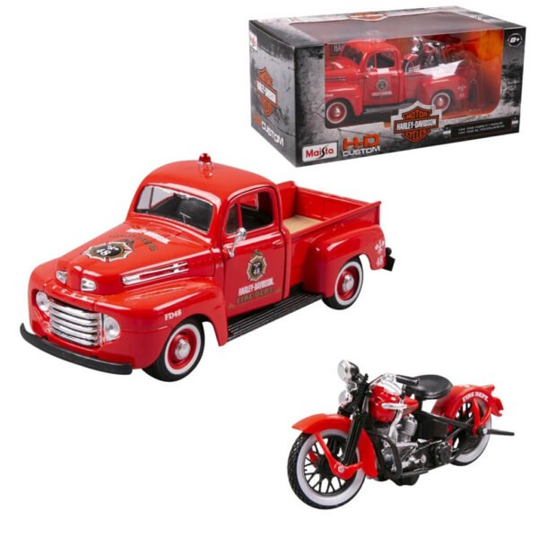 Ford F-1 Pick-Up + Harley Davidson