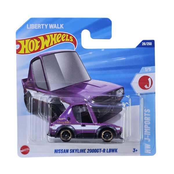 Nissan Skyline 2000GT-R LBWK Purple Tuned