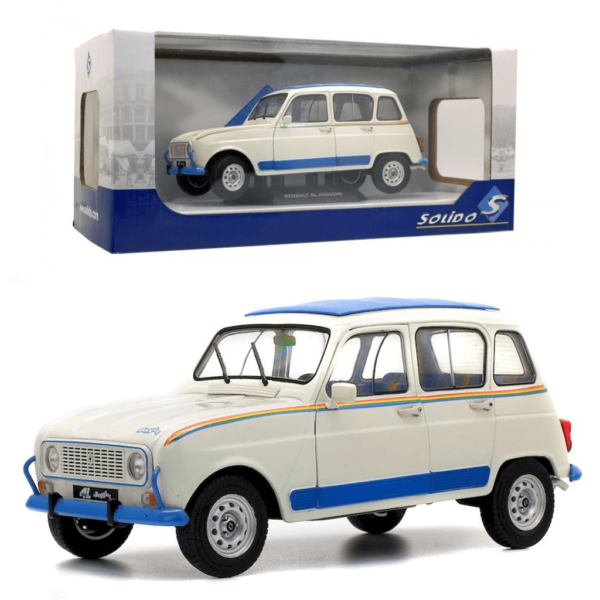Renault 4L GTL Jogging Blanc Light Beige/Blue 1981