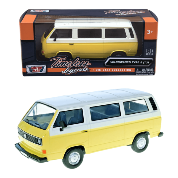Volkswagen T3 White/Yellow