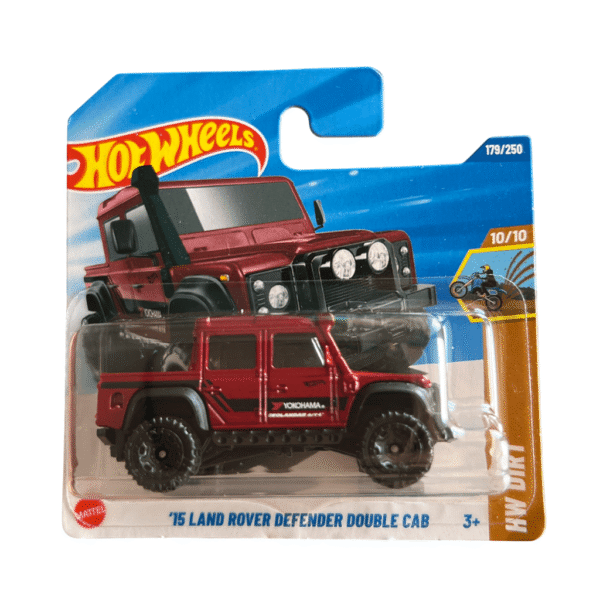 15 Land Rover Defender Double Cab Red Hot Wheels Diecast in Macedonia Land Rover MK Diecast MK Hot Wheels MK