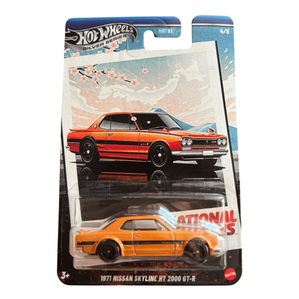 1971 Nissan Skyline HT 2000 GT R SilverSeries Hot Wheels Diecast in Macedonia Nissan MK HotWheels MK