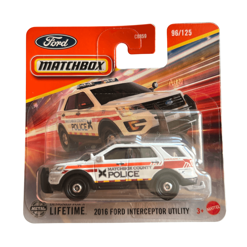2016 Ford Interceptor Utility Matchbox Diecast in Macedonia Ford MK Diecast MK Matchbox MK