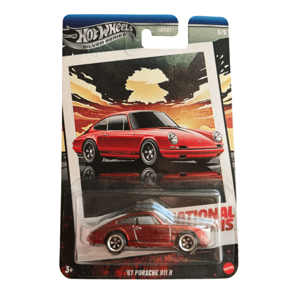 67 Porsche 911 R SilverSeries CHASE Hot Wheels Diecast in Macedonia Porsche MK Diecast MK Hot Wheels MK