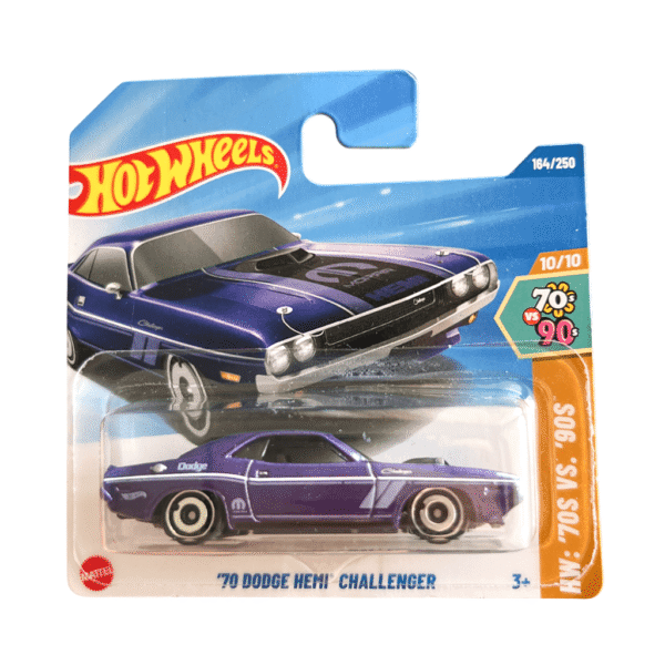 70 Dodge Hemi Challenger Purple Hot Wheels Diecast in Macedonia Dodge MK Diecast MK Hot Wheels MK
