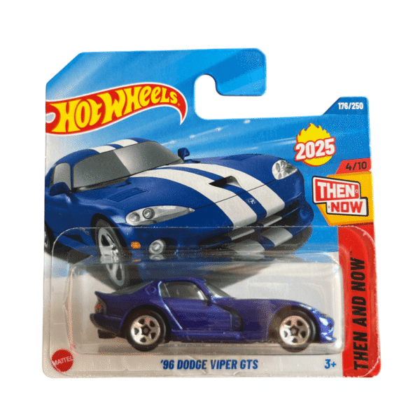 96 Dodge Viper GTS Blue Hot Wheels Diecast in Macedonia Dodge MK Diecast MK Hot Wheels MK