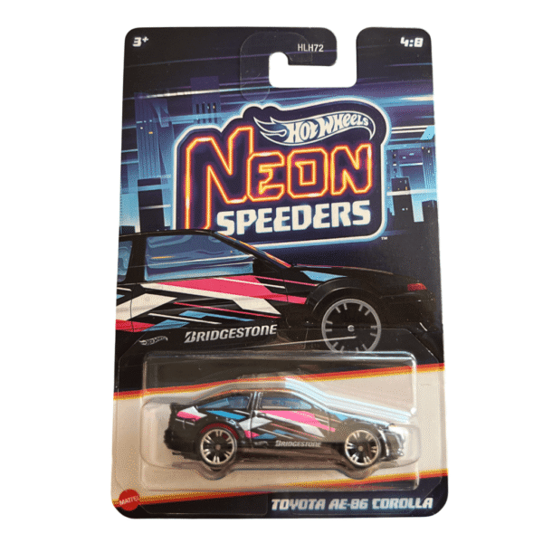 Toyota AE 86 Corolla NeonSpeeders Hot Wheels Diecast in Macedonia Toyota MK Diecast MK Hot Wheels MK