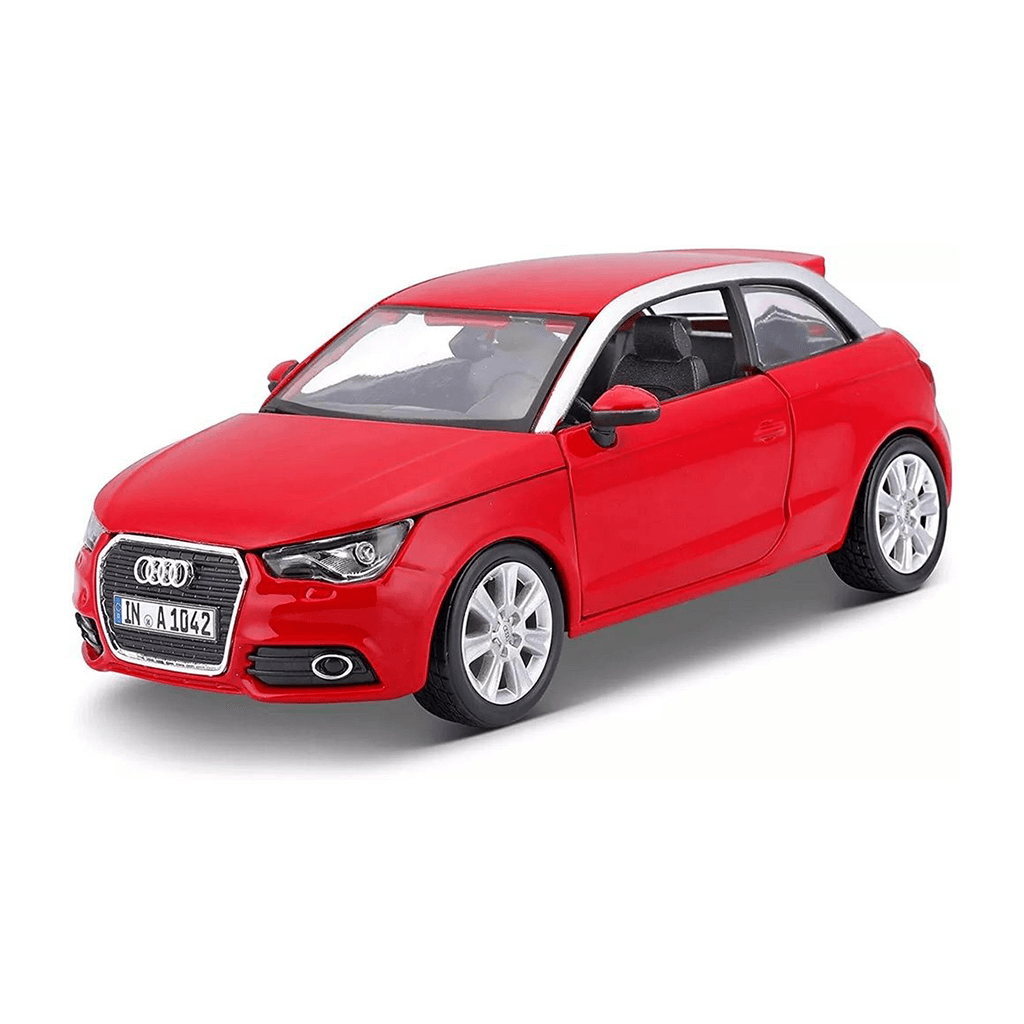 Burago MK Audi A1 Red Diecast Car Makedonija