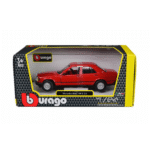 Mercedes-Benz 190E Red Makedonija Diecast Model