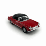 Peugeot 404 Soft Top црвен автомобил за љубители на ретро