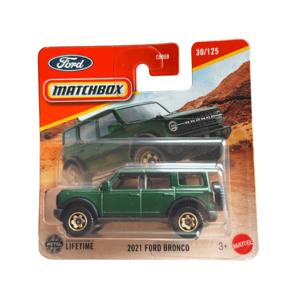 2021 Ford Bronco Green Matchbox Makedonija MK