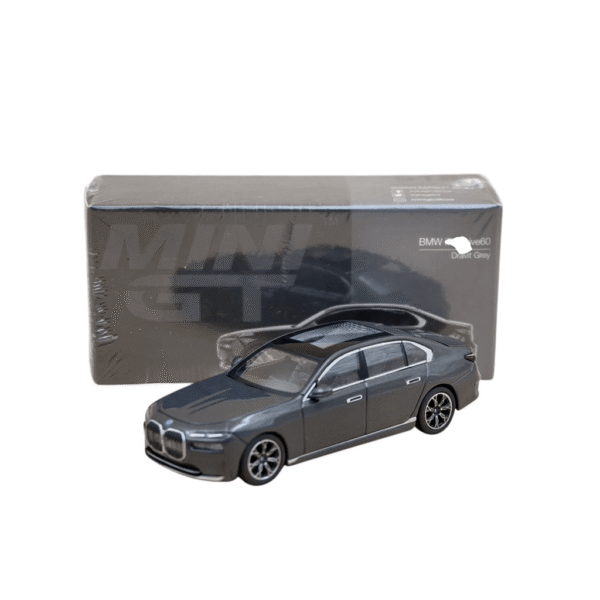 BMW i7 xDrive60 Grey Mini GT MK 4