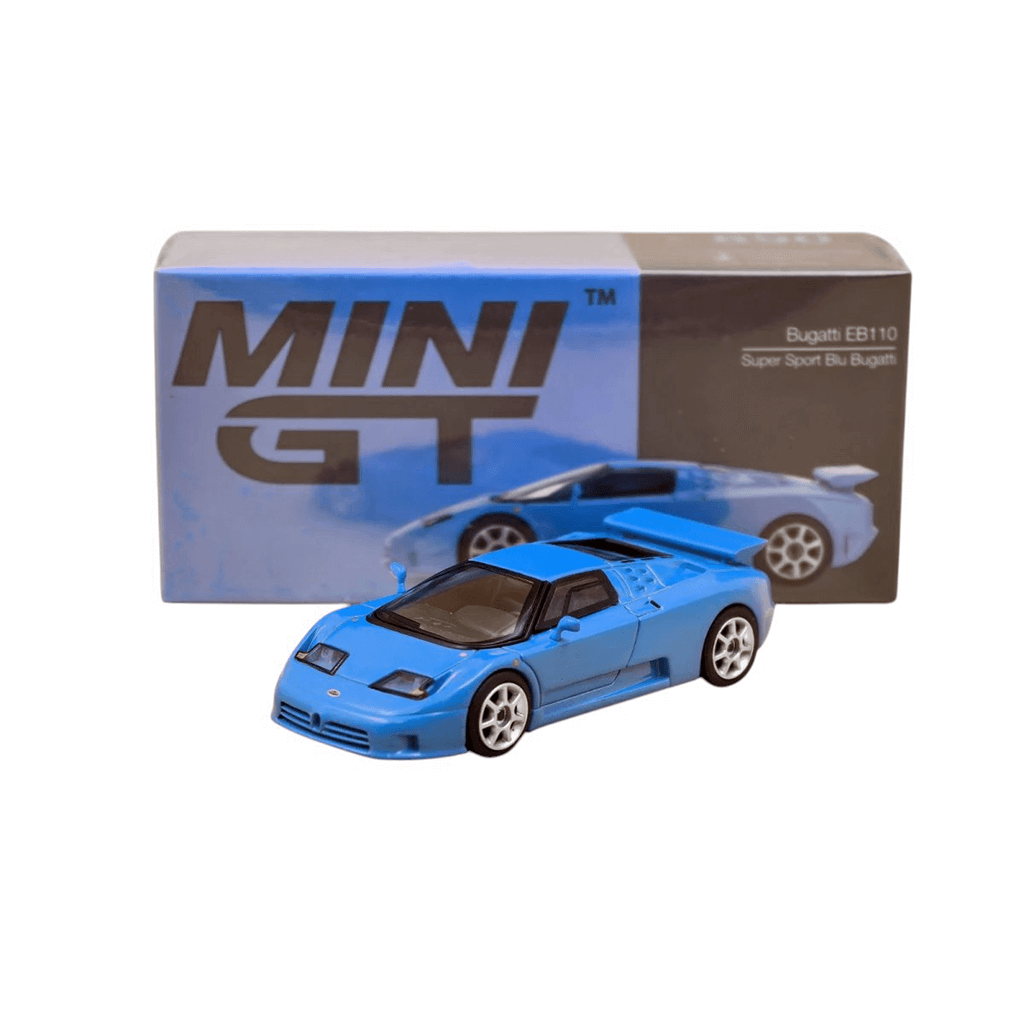 Bugatti EB110 Blue Mini GT MK 2