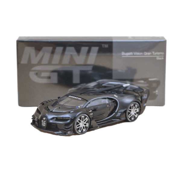 Bugatti Vision Gran Tourismo Black Mini GT MK 3