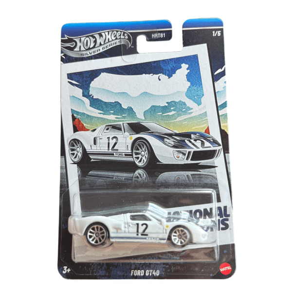 Ford GT40 SilverSeries Hot Wheels Makedonija MK