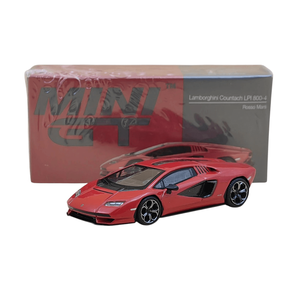 Lamborghini Countach LPI 800-4 Rosso Mars Mini GT Makedonija 1