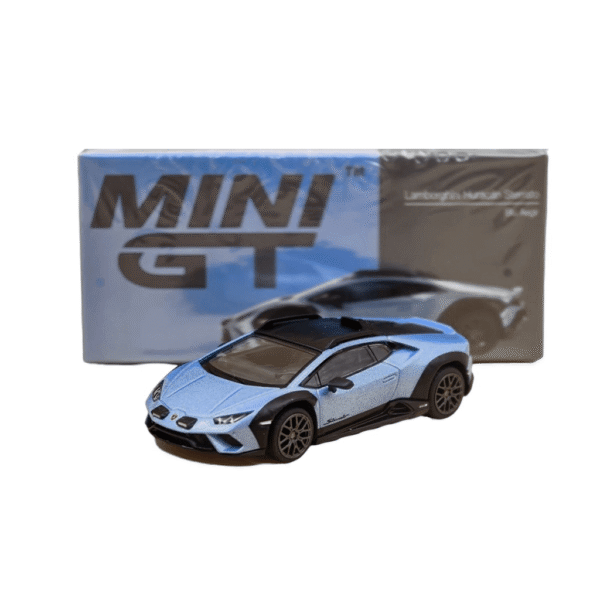 Lamborghini Huracan Sterrato Blue Mini GT MK 2