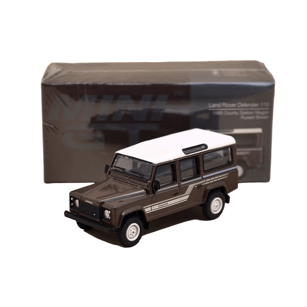 Land Rover Defender 110 1985 Brown Mini GT MK 4