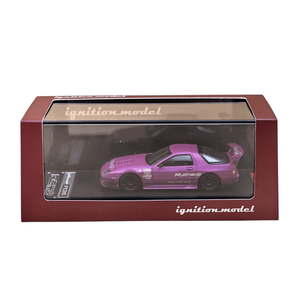 Mazda RX-7 FC3S RE Amemiya Purple Ignition Models Makedonija 4