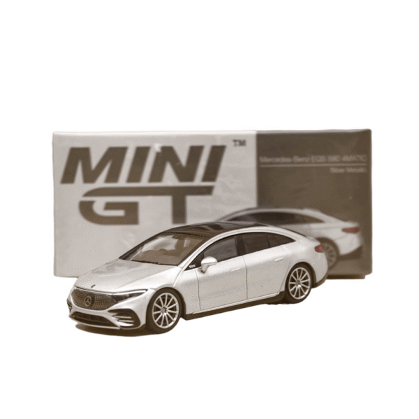 Mercedes-Benz EQS 580 4Matic Silver Mini GT Makedonija 1