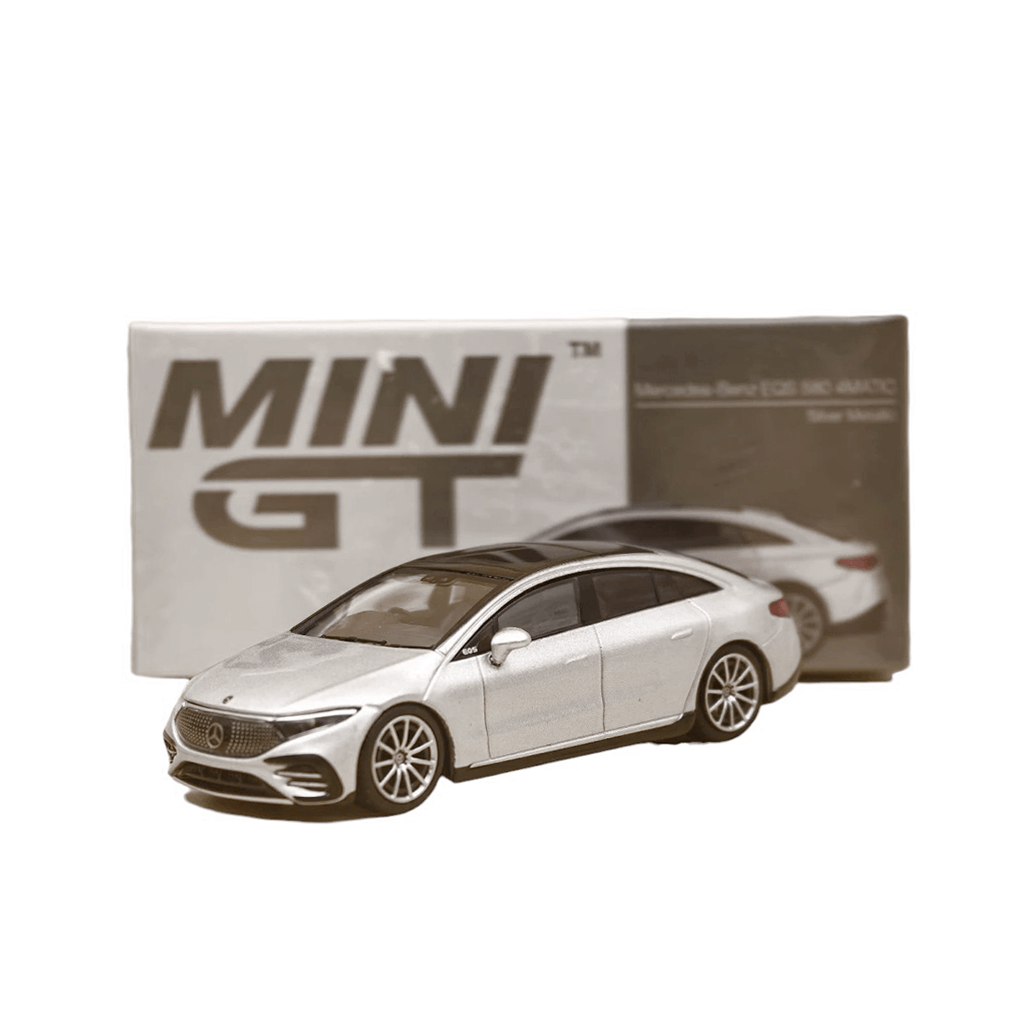 Mercedes-Benz EQS 580 4Matic Silver Mini GT Makedonija 1