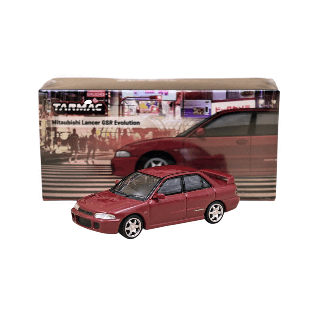 Mitsubishi Lancer GSR Evolution Red Tarmac Makedonija 1
