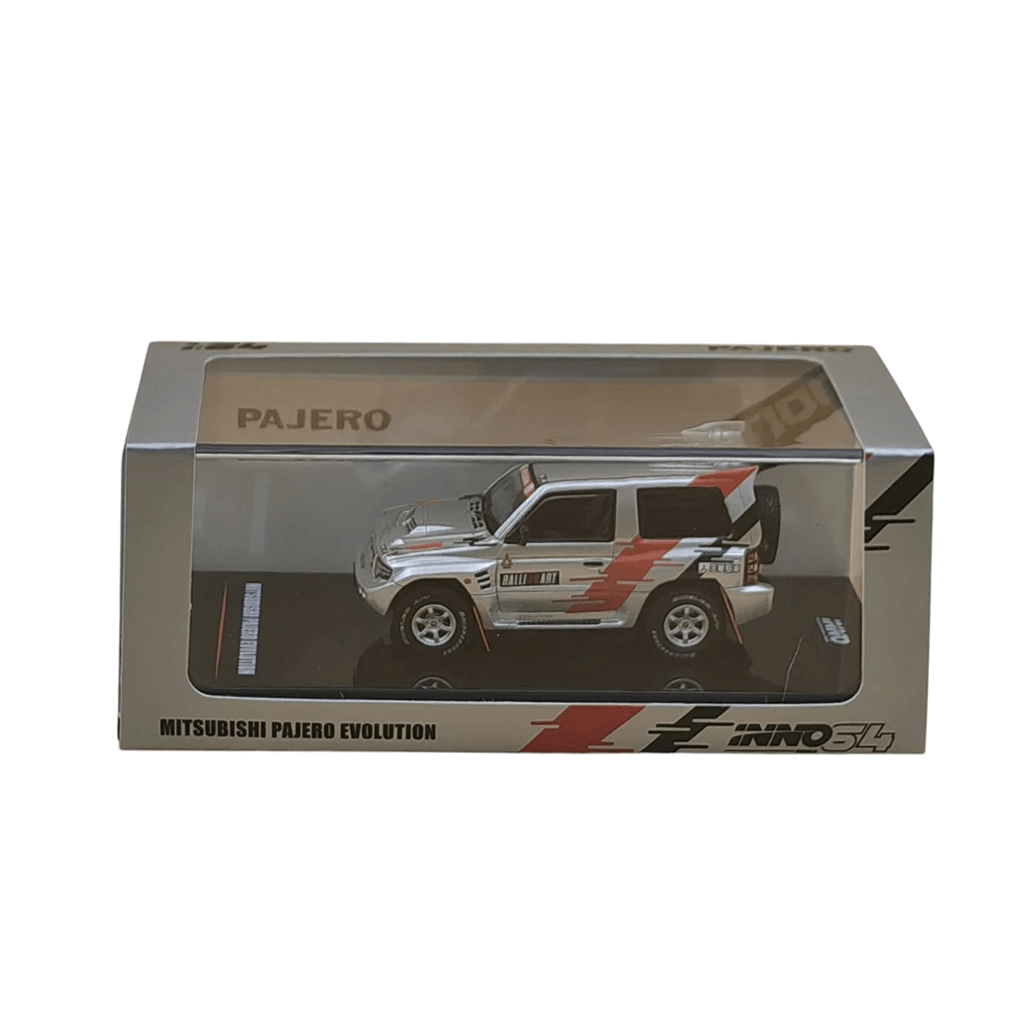 Mitsubishi Pajero Evolution RallyArt Silver Inno Makedonija 3