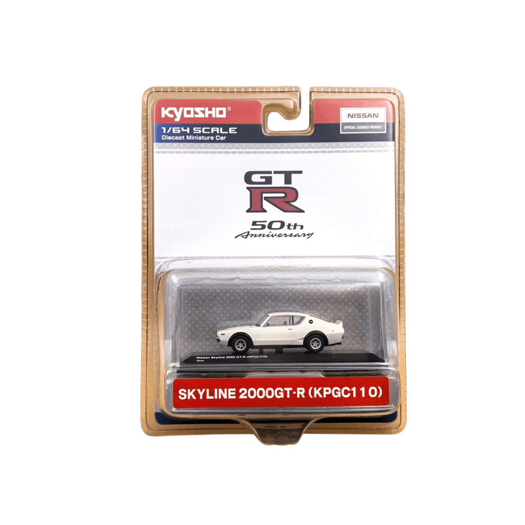 Nissan Skyline 2000 GT-R KPGC110 White Kyosho Makedonija