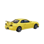 Nissan Skyline Gt-R R34 V-Spec Lightning Yellow Mini GT MK 3