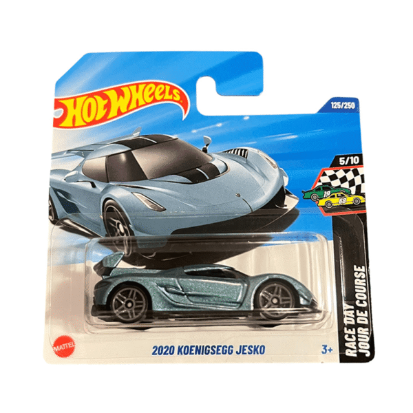 2020 Koenigsegg Jesko Light Blue Hot Wheels MK