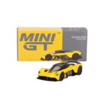 Aston Martin Valkyrie Sunburst Yellow 2023 (LHD) Mini GT Makedonija