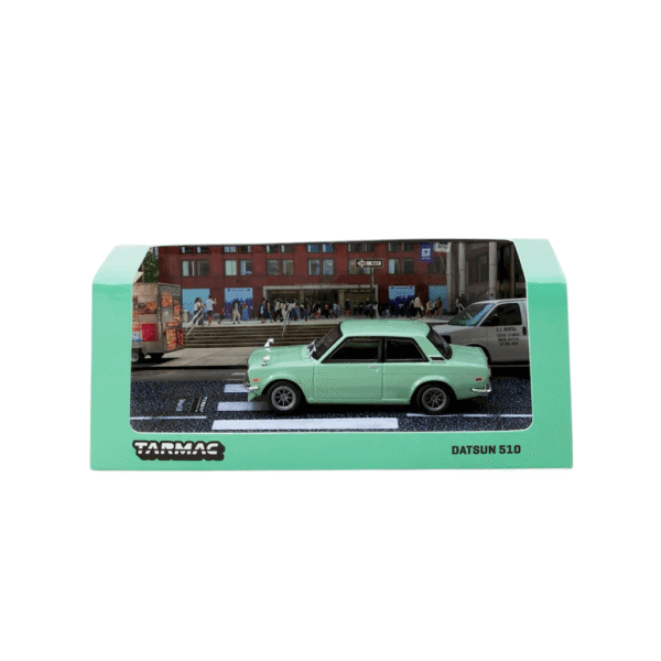 Datsun 510 Light Green Tarmac Makedonija