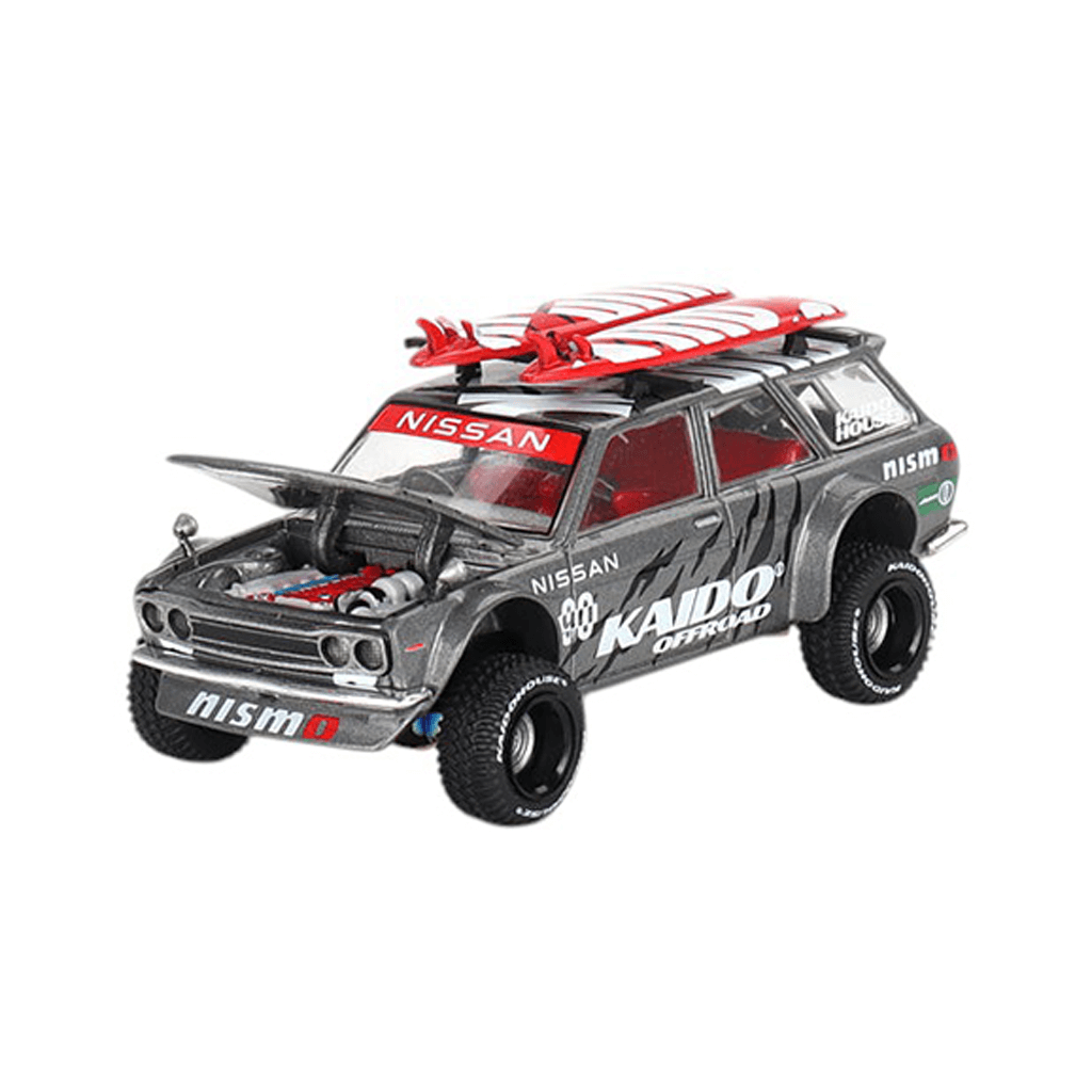 Datsun 510 Wagon 4x4 Kaido Offroad V1 2024 (RHD) Mini GT Makedonija