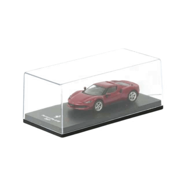 Ferrari 296 GTB Red 2021 with Showcase Edicola Makedonija