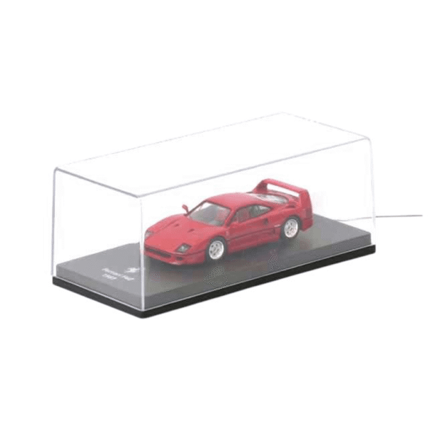 Ferrari F40 Red 1987 with Showcase Edicola Makedonija