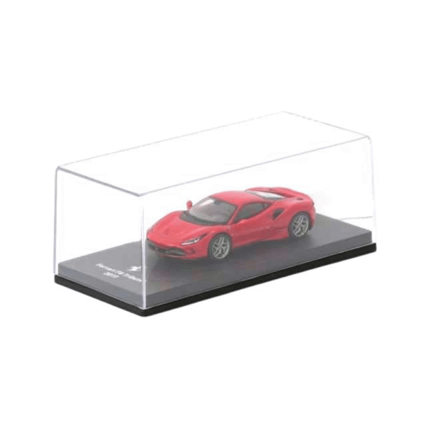 Ferrari F8 Tributo Red 2019 with Showcase Edicola Makedonija
