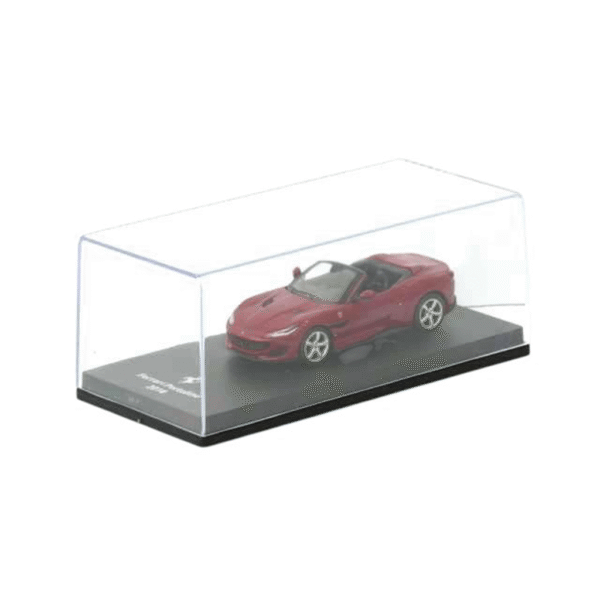 Ferrari Portofino Red 2018 with Showcase Edicola Makedonija