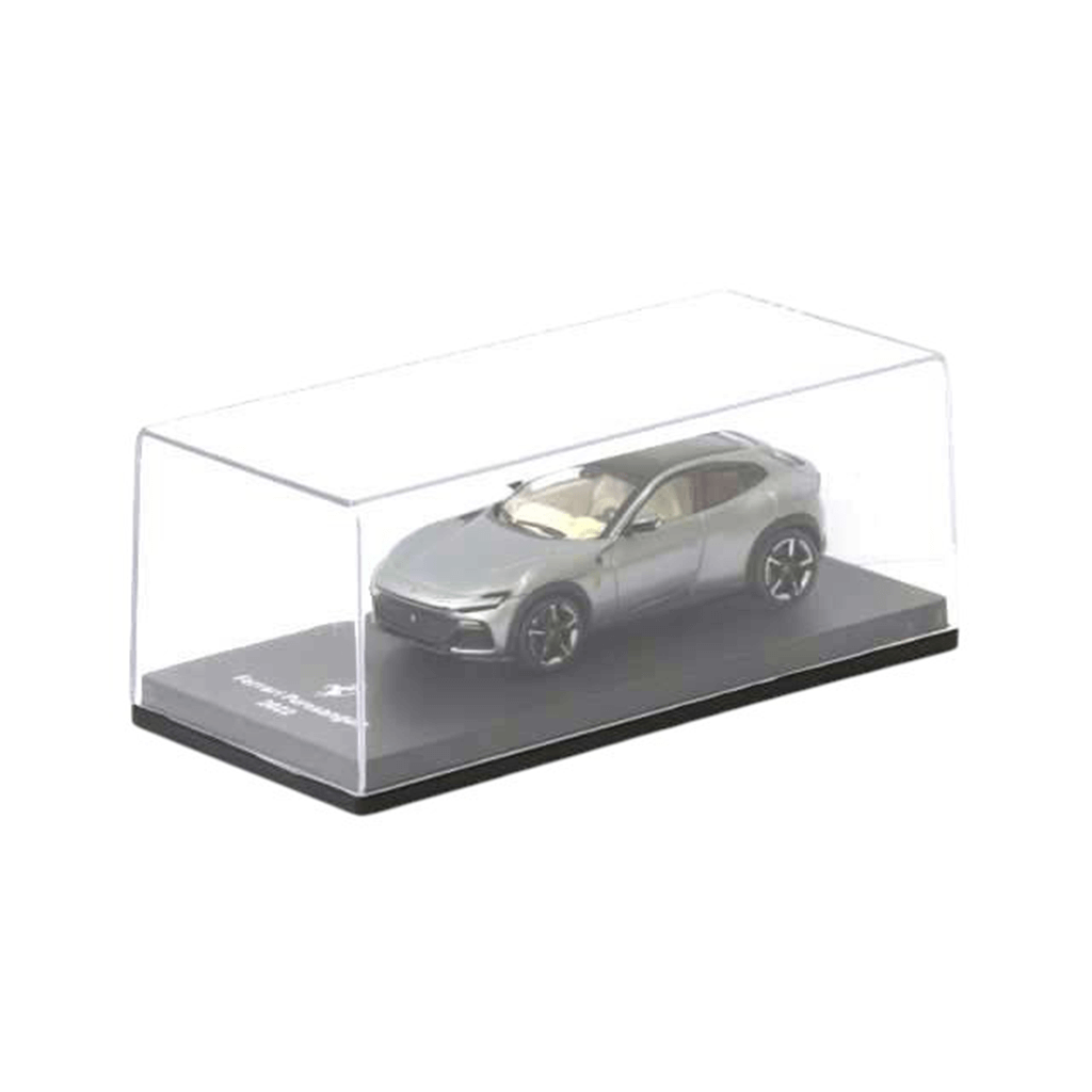 Ferrari Purosangue Grey/Black 2022 with Showcase Edicola Makedonija
