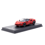 Ferrari SF90 Stradale Red/Black 2019 with Showcase Edicola Makedonija 2
