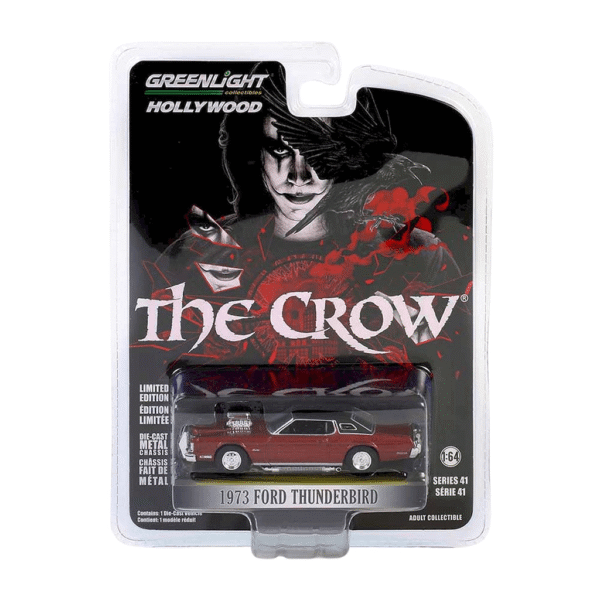 Hollywood Series 41 The Crow (1994) T Bird’s 1973 Ford Thunderbird with Supercharger Solid Greenlight Makedonija