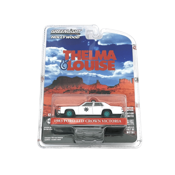 Hollywood Special Edition - Thelma & Louise (1991) - 1983 Ford Ltd Crown Victoria - Arizona Highway Patrol Solid Pack - Green Machine Greenlight Makedonija