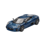 Jaguar C X75 Blue 2024 (LHD) Mini GT Makedonija