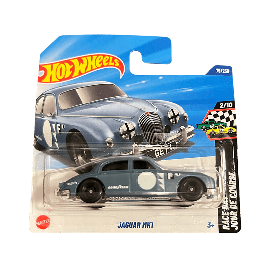 Jaguar MK1 Silver Hot Wheels MK