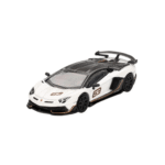 Lamborghini Aventador SVJ 63 Bianco Asopo 2022 (LHD) Mini GT Makedonija 4