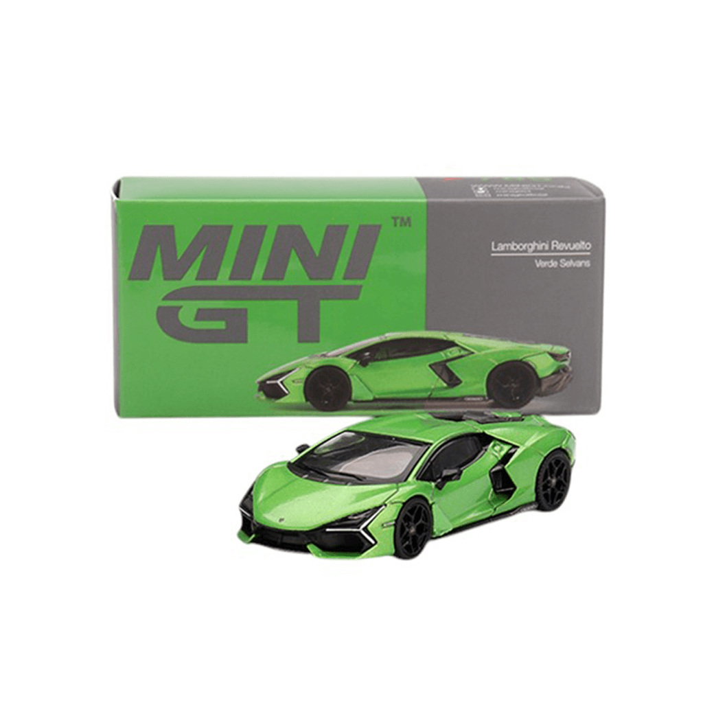 Lamborghini Revuelto Verde Selvans 2024 (LHD) Mini GT Makedonija